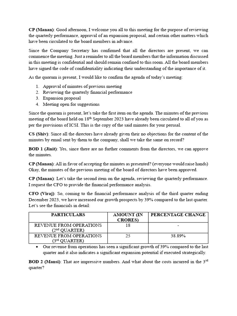 Bod Script | PDF | Internal Rate Of Return | Economies