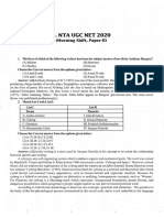 NET PAPER 2014 TO 2020