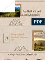 Pre-Balkan and Balkan Mountain