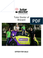 Tutor Doctor of Brevard: Offer For Sale