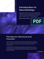 Introduction To Neurobiology