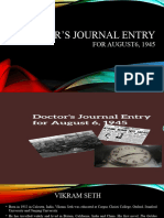 A Doctor's Journal Entry