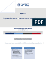 Tema 7 Emprendimiento, Orientación e Inserción Laboral