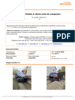 Raport Licitatie U21201334532 Audi Q5 A Aqh7vn 3577 Eur