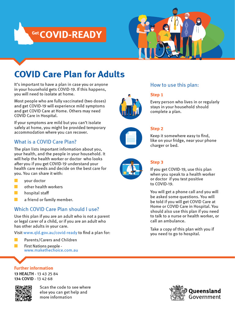 Covid Safe Plan Pdf Caregiver Health Professional