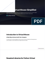 Python Virtual Mouse Simplified