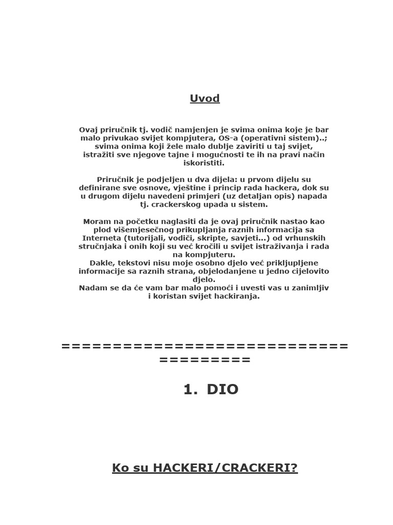 Hacking I Cracking | PDF