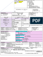 Hoja de Formulas