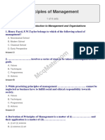 Principles of Management (Set 1)