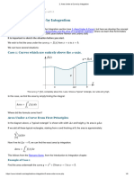 Area Under a Curve by Integration..