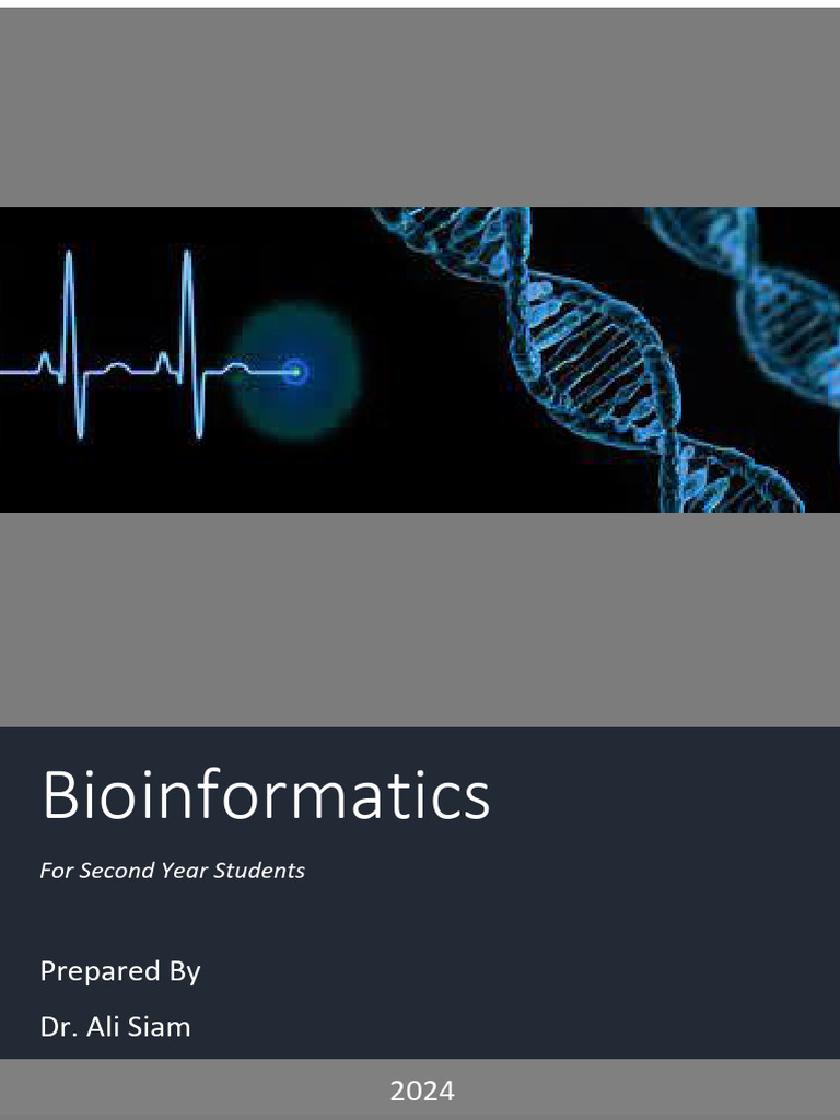 Bioinformatics Book | PDF | Fingerprint | Electrocardiography