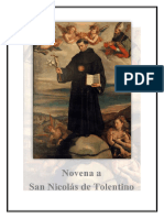 Novena a San Nicolas de Tolentino