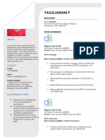 Yagajanani Resume 2021 New PDF
