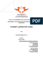 Laboratory - Guide - ELTEL1A 2022