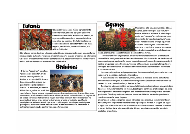 Povos nômades | PDF