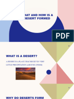What and How Is A Desert Formed