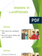 Expressions in Conditionals