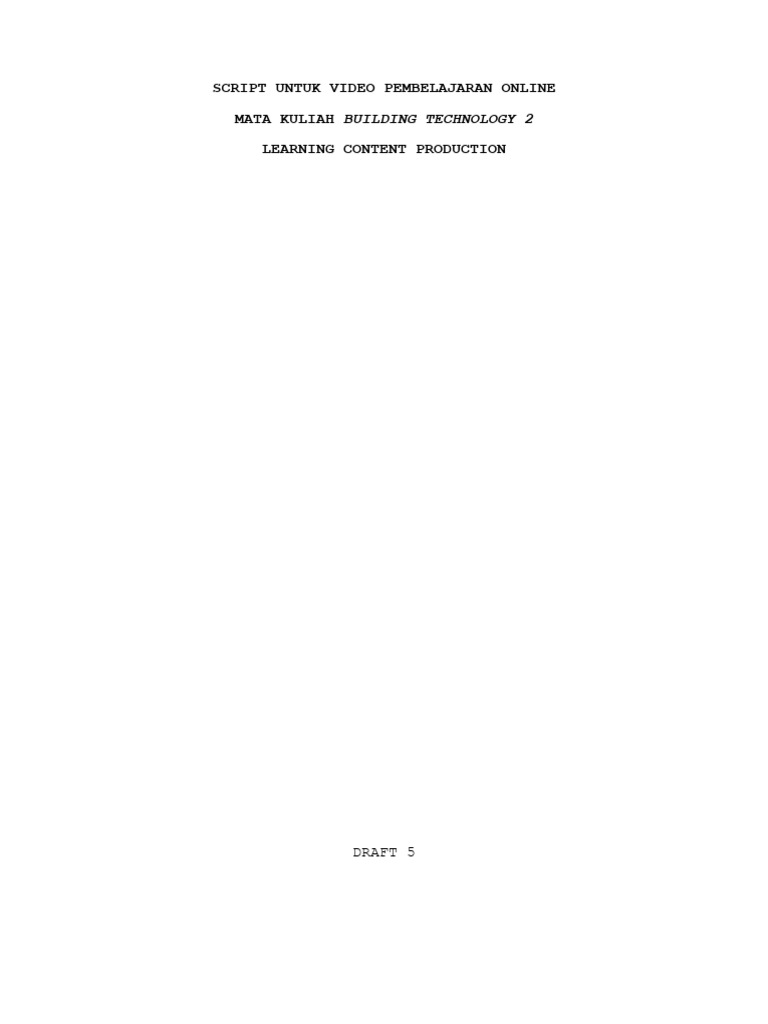 Struktur Konstruksi dalam Building Technology 2 | PDF | Komputer ...