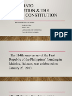 BIAK NA BATO CONSTITUTION The Malolos Constitution - PPTX 123