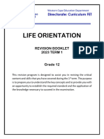 LO Grade 12 Revision Booklet Term 1 - 2023