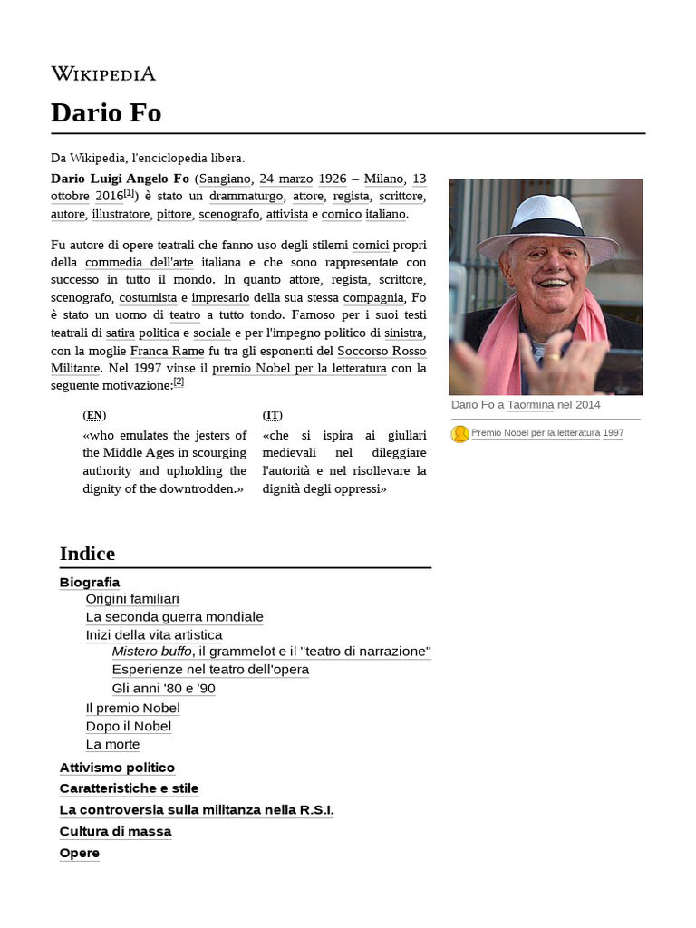 Dario Fo | PDF