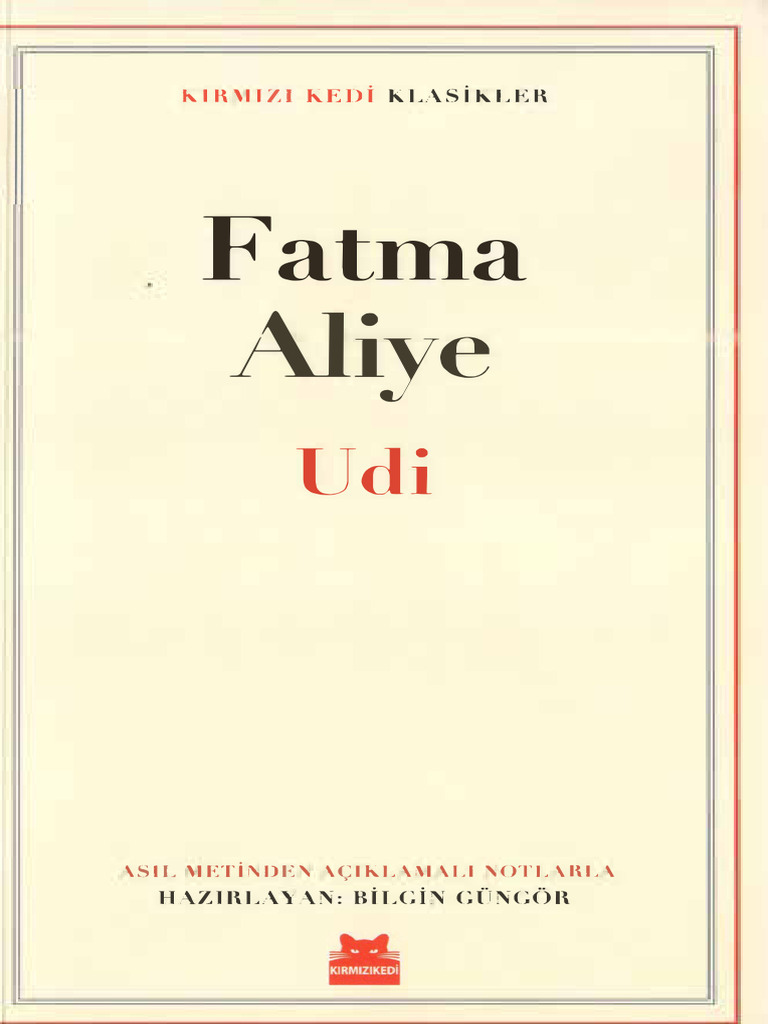Udi Fatma Aliye Hanimpdf Indir 7016 | PDF