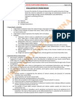 L-2 Evaluation of Crude Drugs