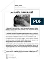 Evaluación Diagnostica de Lectura 3°