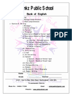 1 Bank of English