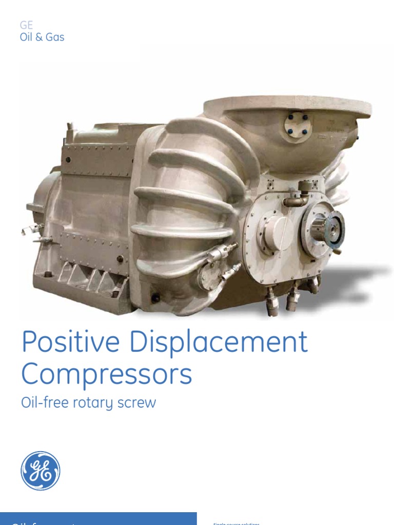 Positive Displacement Compressors Gas Compressor Natural Gas