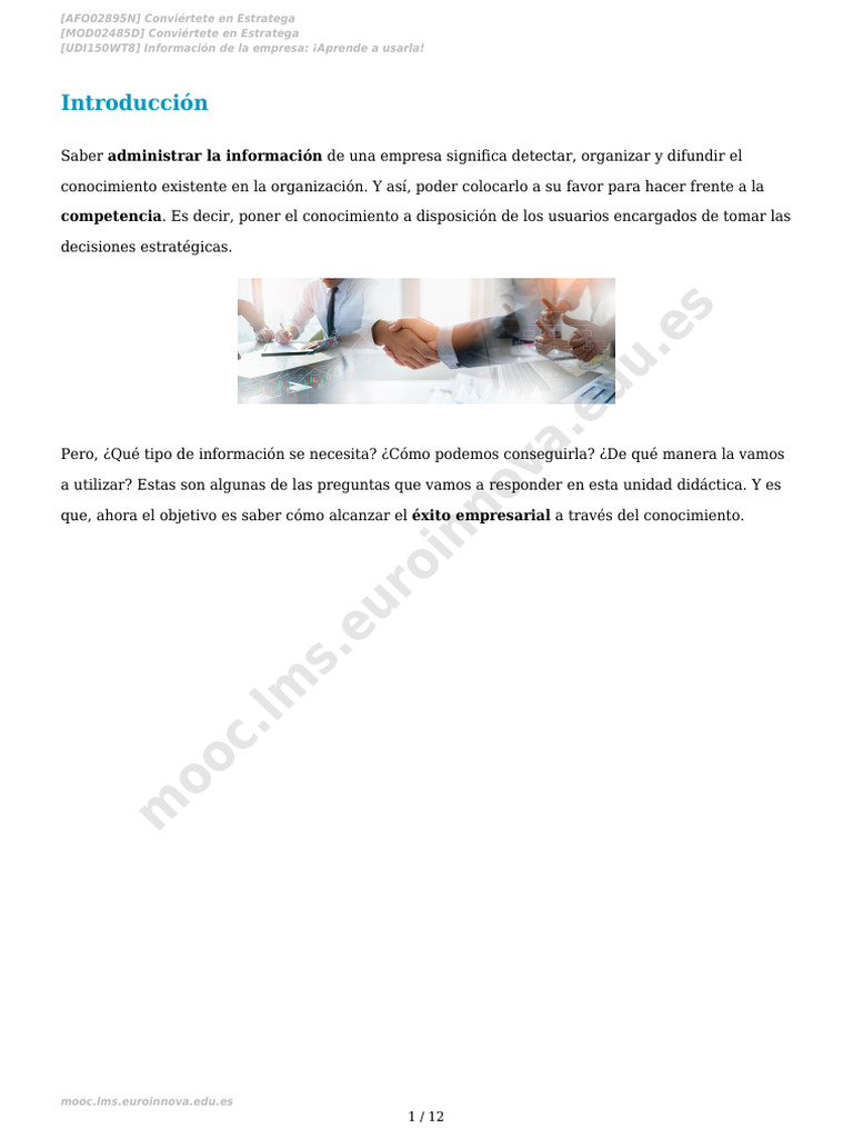 INFORMACI N DE LA EMPRESA visual data 2