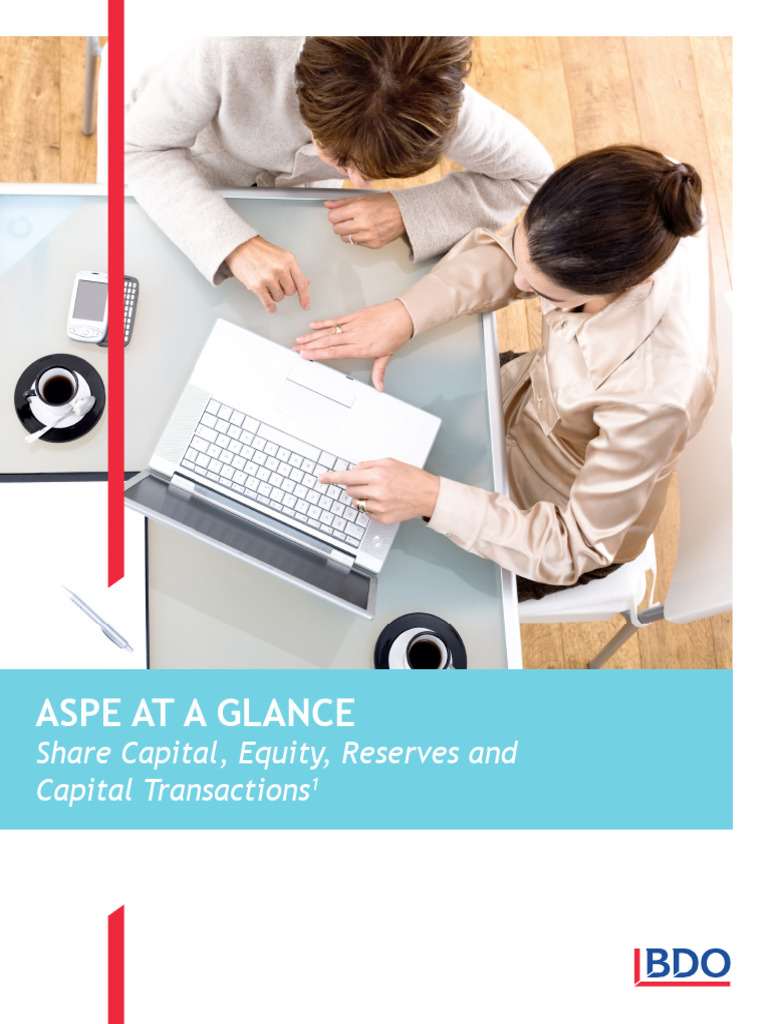 Share Capital and Equity Transactions Guide | PDF | Equity (Finance ...