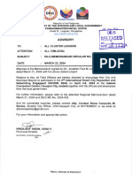 Dilg Memorandum Circular No. 2024-035