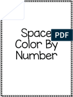 Space Color by Number A