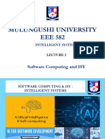 EEE 582 Intelligent Systems - Lecture 2 - MU - 2024 - S2