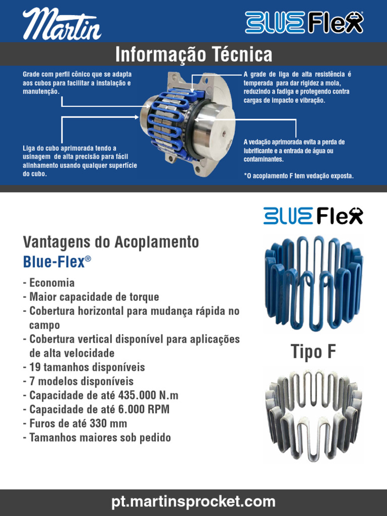 3 - Informacao Tecnica - Blue-Flex | PDF | Movimento (Física ...