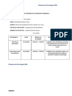 2do INFORME SEMANAL DE CLINICA