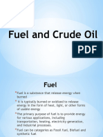 Fuel and Crude Oil