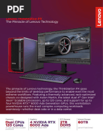 ThinkStation PX Datasheet