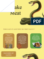 Snake Meat