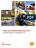 Shell Eco Marathon Asia 2017 Participant Handbook