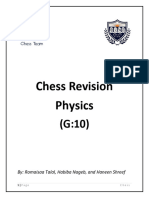 Physics Chess Revision 