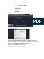 Tutorial AutoCAD Utube Day 1