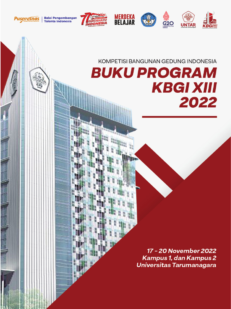 Panduan KBGI XIII di UNTAR 2022 | PDF