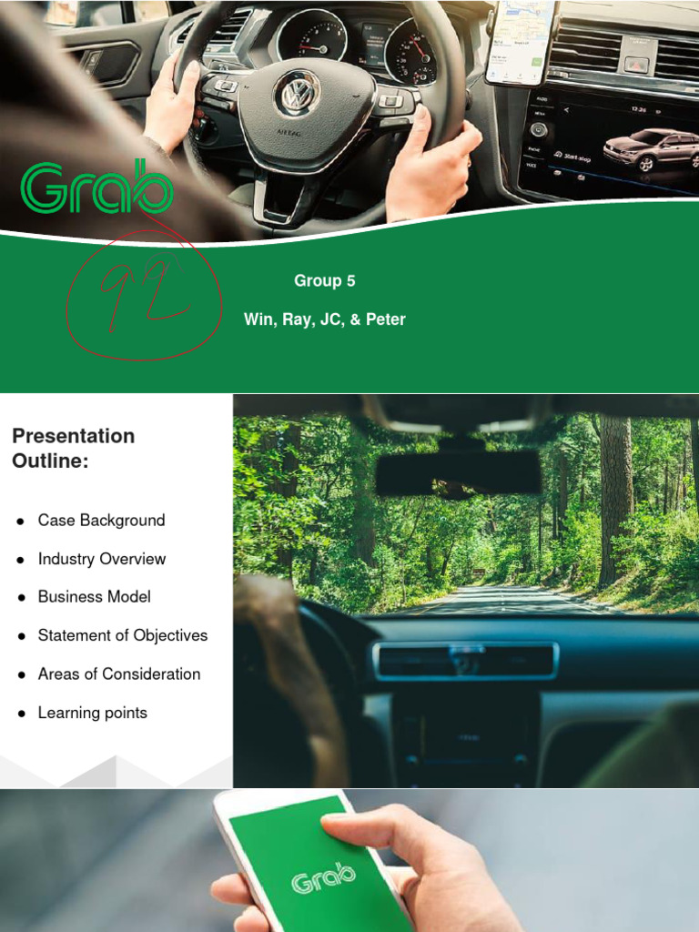 Grab case analysis group 5 1 pdf strategic management marketing