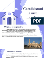 Catolicismul Proiect Geografie