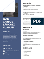 Curriculum JEAN SANCHEZ