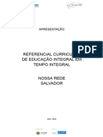 Referencial Curricular Municipal Da Educação Integral - Edit - PeR