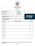 BMGT360 Quiz - Spring 2023 2024