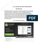 7. Creating an Android App with Android Studio